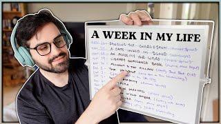 A Very Productive Week in My Life as a Full-Time YouTuber 