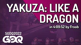 Yakuza: Like a Dragon by Froob in 4:09:52 - Summer Games Done Quick 2022