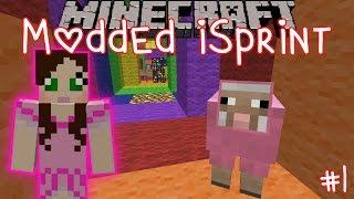 Minecraft: iSPRINT Modded Map - Part 1 - (Minecraft Mods Custom Map)