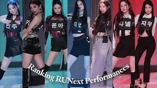 Ranking RUNext Performances | Try-outs Performances