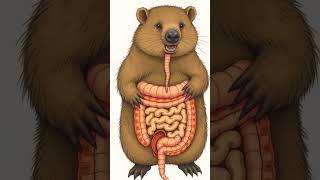 Wombats and Their Cube Shaped Poop A Surprising Fact! #wombat #poop #explore #discover #trending