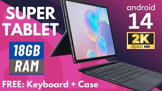 Monster Tablet: 11inch  2K QHD Display  18GB RAM  128GB Memory  + FREE Accessories   |  UNBOXING