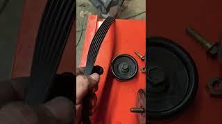 DON’T use belt dressing on serpentine belts