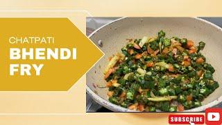 Chatpati Bhindi  Fry | Bhendi Aalo Fry  