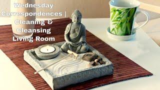 Wednesday Correspondences | Cleaning & Cleansing Living Room