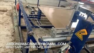 Max 3600mm parallel paper tube making machine