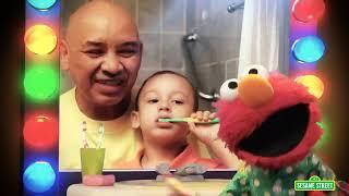 Teeth Brushing with Elmo