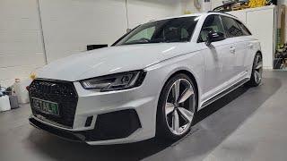 Audi RS4 Avant | Paint Correction & Ceramic Coating | detailR Detailing Milton Keynes