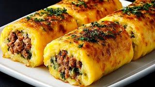 Do you have potatoes and 300 g minced meat?! This dish will impress everyone immediately!