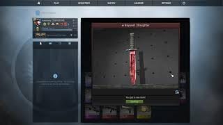 I UNBOXED A KNIFE FROM THIS BRAVO CASE!!