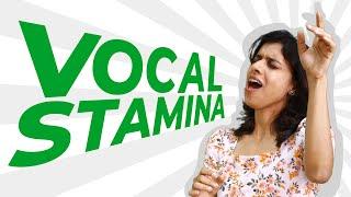 How to improve vocal stamina | Pratibha Sarathy