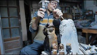 The amazing process of carving hard jade stones to create works of art