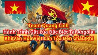 Team Quang Linh Hành Trình Gặt Lúa Đặc Biệt Tại Angola: Khi Văn Hóa Việt Lan Tỏa Đến Châu Phi