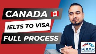 Canada  Full Process Explanation. From IELTS/PTE to Visa. Student Visa CANADA .