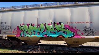 BIG MILES SDK - Train Graffiti Video - beat by AngelLaCiencia Beats