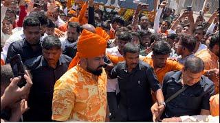 BJP MLA Tiger Raja Singh grand entry #Sri Ram Navami 2023 Dhoolpet |  Raja Singh Ramnavami 2023 Live