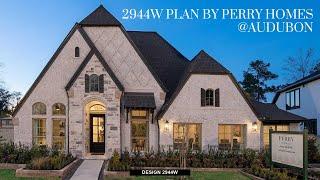 Perry Homes Model Home Tour | 2944W Plan | Audubon - Magnolia Texas