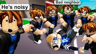 ROBLOX Brookhaven RP - FUNNY MOMENTS | Poor Harry vs Noisy neighbor  | Harry Roblox