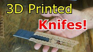 AVE's 3D Printed Utility Knife Review