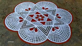 maasi madham Rangoli / simple rangoli / easy muggulu