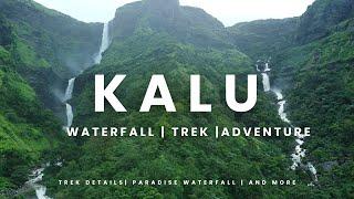 Kalu Waterfall Trek | Highest Waterfall in Malshej Ghat | Monsoon Adventure in Maharashtra