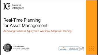 Real Time Planning for Asset Management - Workday Adaptive Planning Demo