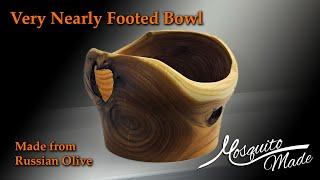 Almost Footed Bowl - Russian Olive