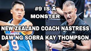 NEW ZEALAND COACH NASTRESS DAW NG SOBRA KAY THOMPSON