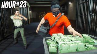 I Spent 24 Hours Robbing Banks in GTA 5 RP..