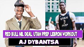 AJ Dybantsa talks Red Bull NIL Deal, Why Utah Prep, and Crazy College Visits | The Youngins Podcast