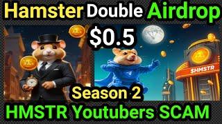 $0.5 Hamster Airdrop Double...? कभी नहीं || Hamster SCAM Why....? || HMSTR Withdrawal || ICE Network