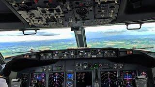 BOEING 737 Stunning Takeoff and Landing From Rome | Cockpit View | Life Of An Airline Pilot