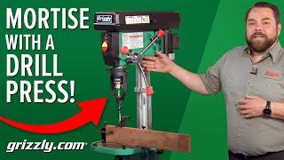 Convert your Drill Press into a Mortising Machine!