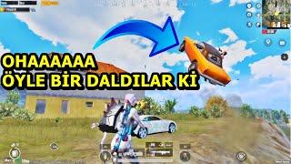 OHA ADAMLAR UÇARAK DALDI ! BATUR GAME YARGI ! SOLO VS SQUAD PUBG MOBİLE