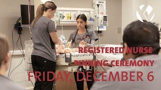 Registered Nurse Pinning Ceremony - December 2024