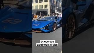 $4,000,000 Lamborghini Sian #lamborghini #lamborghinisian #hypercar