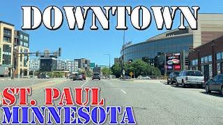 Saint Paul - Minnesota - 4K Downtown Drive