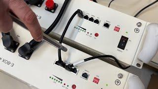 Voltacon 5.12kWh lithium ion battery BMS  (Version B) pairing with 8kW Off Grid