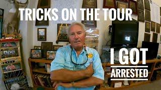 TRICKS ON THE TOUR- I GOT ARRESTED !