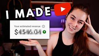 I Make $4k per Month as a Small Youtuber (HOW I DID IT)