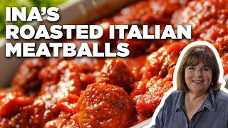 Ina Garten's Roasted Italian Meatballs | Barefoot Contessa | Food Network