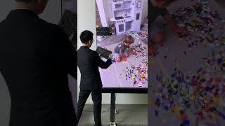 Becoming & smashing a 34,000 Brick Statue#nseled #nseledcloud #nseledeurope