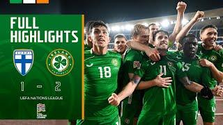 HIGHLIGHTS | Finland 1-2 Ireland | UEFA Nations League