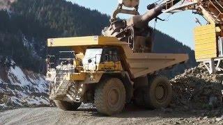 Komatsu dump truck