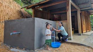 Build a beautiful, simple and sturdy water tank - Harvest eggplants to sell at the market