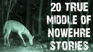 20 True Disturbing Middle Of Nowhere & Deep Woods Scary Stories | Horror Stories For Halloween