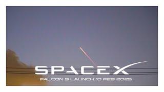 SPACEX LAUNCH 2/10/25 to infinity