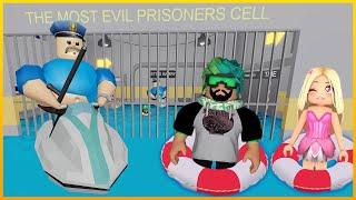 OSURUKLU POLİS HAPİSHANESİ SULAR ALTINDA KALDI | ROBLOX WATER BARRY'S PRISON | HAN KANAL KÜBRA NİSA