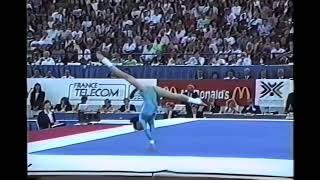 Choe Gyong Hui (PRK) Floor All Around 1991 World Championships