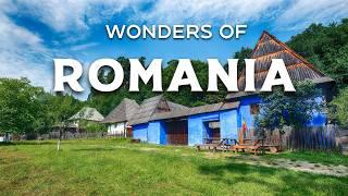 Wonders of Romania | 30 Amazing Places to visit in Romania | Travel Video 4K